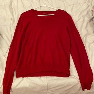 Red long sleeve shirt. Brand:Merona. Size small